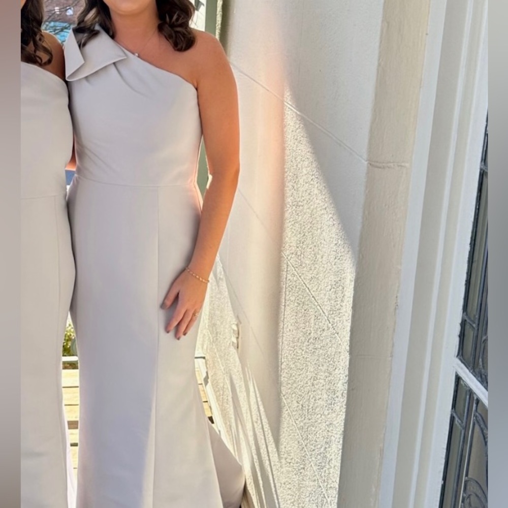 Amsale
Sierra GB199A                                           Platinum
Faille